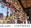 Hanging dolls at Kanzou Yashiki 139790545
