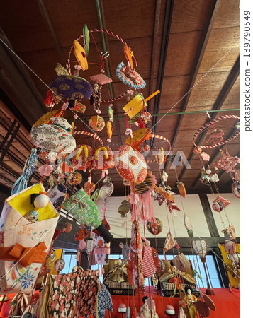 Hanging dolls at Kanzou Yashiki 139790549