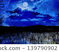 lake and full moon 139790902