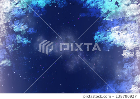 夢幻般的夜空背景,以銀河和繁星為特色,點綴著神秘的雲朵和宇宙漸變效果。 夢幻般的夜空背景,以銀河和繁星為特色,點綴著神秘的雲朵和宇宙漸變效果。 139790927