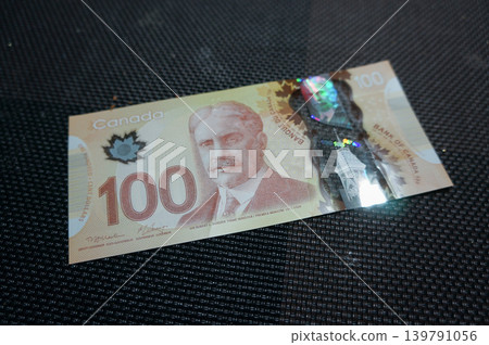 Symbols of the modern economy represented on Canadian banknotes Symbols of the modern economy represented on Canadian banknotes 139791056
