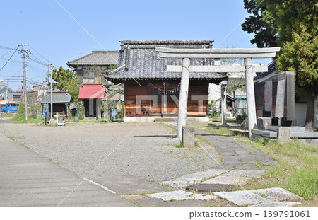 越穀散步：下牧香取神社 139791061