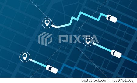 Transportation delivery, map location. Background road map with distance data. Vector illustration transport logistics, tourism navigation. Transportation delivery, map location. Background road map with distance data. Vector illustration transport logistics, tourism navigation. 139791105