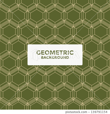 Abstract Pattern Seamless Background Green 139791154