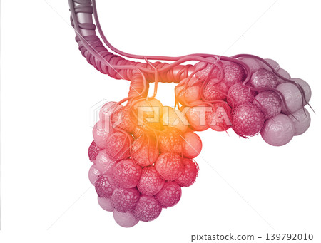 Alveoli in the lungs Alveoli in the lungs 139792010