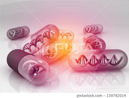 DNA pills, genetic medicine 139792014