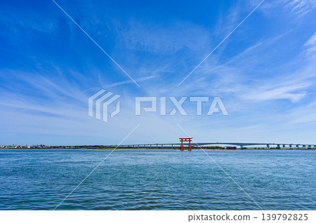 Lake Hamana, lake, benten-jima 139792825
