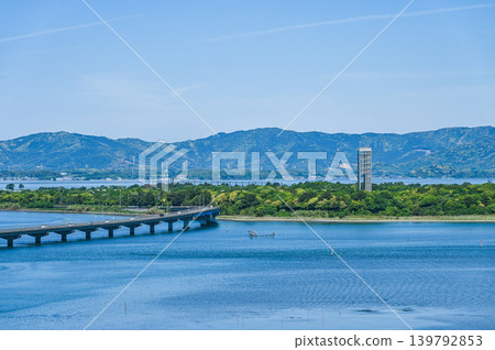 Lake Hamana, lake, benten-jima 139792853