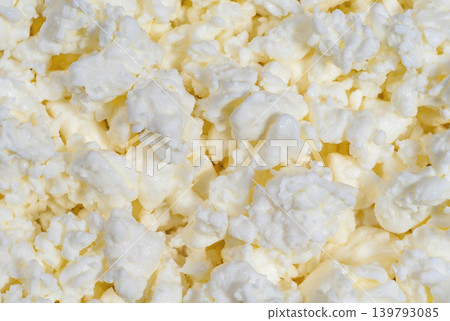 Loose sour milk cheese Loose sour milk cheese 139793085