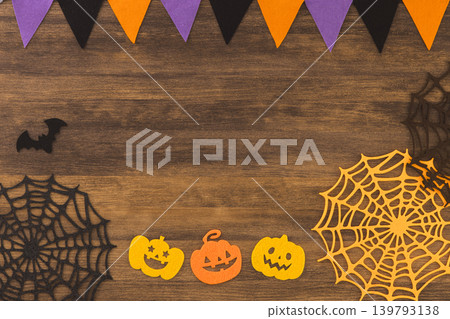 Halloween-themed background material Halloween-themed background material 139793138