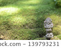 Watching over from within the moss 139793231