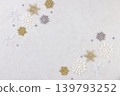 Winter-themed background material 139793252