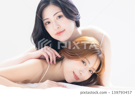 年輕女性的美麗形象 139793457