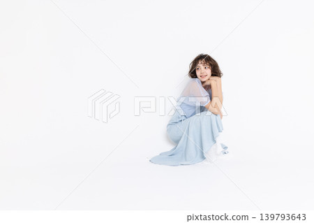 美女圖片：年輕女子肖像 139793643