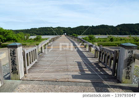 靜岡縣島田市的蓬萊橋 靜岡縣島田市的蓬萊橋 139793847