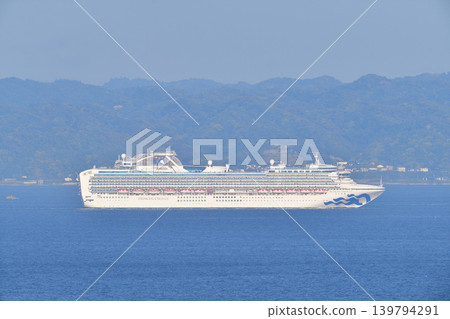 P&O郵輪、浦賀海峽、鑽石公主號 P&O郵輪、浦賀海峽、鑽石公主號 139794291