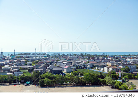 靜岡縣牧之原市的城市景觀 靜岡縣牧之原市的城市景觀 139794346