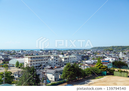 靜岡縣牧之原市的城市景觀 靜岡縣牧之原市的城市景觀 139794540