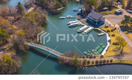 April 26 2026 Onumakoen Lake Islands And Scenic Pedestrian Bridge 139795597
