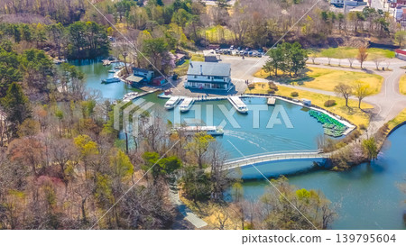 April 26 2026 Onumakoen Lake Islands And Scenic Pedestrian Bridge 139795604