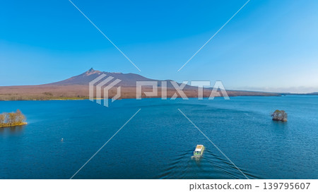 April 26 2026 Onumakoen Lake Sightseeing Boat With Mount Komagatake 139795607