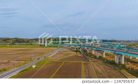 April 30 2026 Sanriku Coast Expressway interchange with elevated roads and vehicles April 30 2026 Sanriku Coast Expressway interchange with elevated roads and vehicles 139795637
