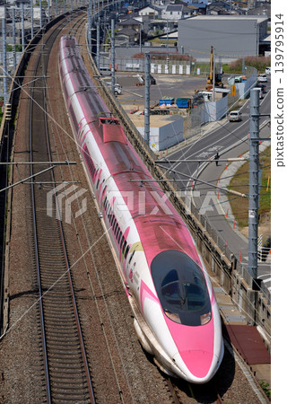 Thank you, Sanyo Shinkansen 500 series V2 formation, Kodama 942. 139795914