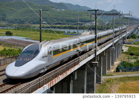 Sanyo Shinkansen 700 series E3 formation Kodama 947 Sanyo Shinkansen 700 series E3 formation Kodama 947 139795915