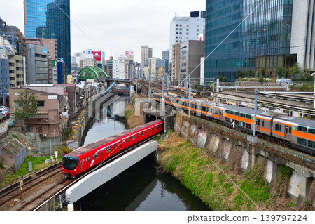 城市景觀,東京,御茶之水 城市景觀,東京,御茶之水 139797224
