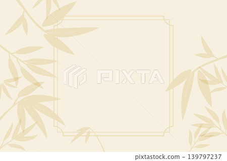 竹葉背景素材 139797237