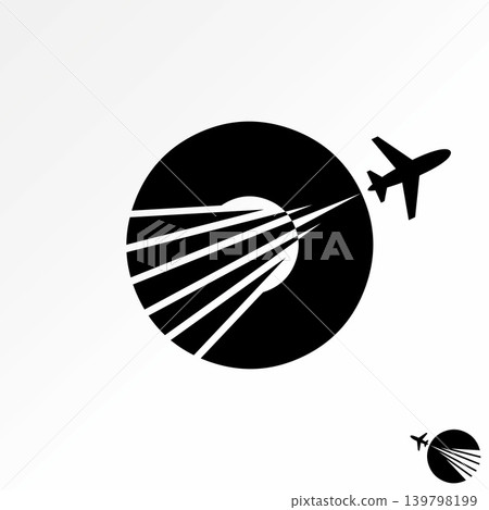 Initial O font with aircraft flying smoke trip commercial logistic aviation logo design graphic concept creative premium vector stock image top sell Initial O font with aircraft flying smoke trip commercial logistic aviation logo design graphic concept creative premium vector stock image top sell 139798199