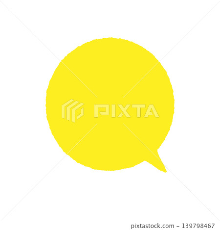 Speech bubble, solid yellow, silhouette, hand-drawn style, transparent background, round shape (bottom right), illustration. Speech bubble, solid yellow, silhouette, hand-drawn style, transparent background, round shape (bottom right), illustration. 139798467
