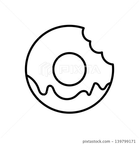 Doughnut icon vector design templates Doughnut icon vector design templates 139799171