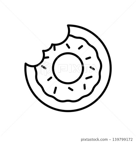 Doughnut icon vector design templates Doughnut icon vector design templates 139799172