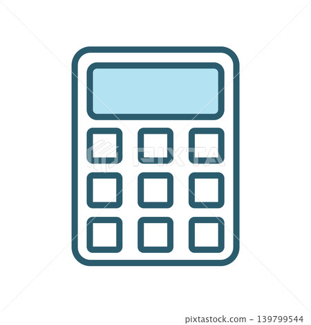calculator icon vector design template calculator icon vector design template 139799544