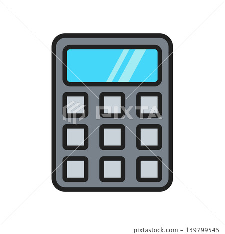 calculator icon vector design template calculator icon vector design template 139799545