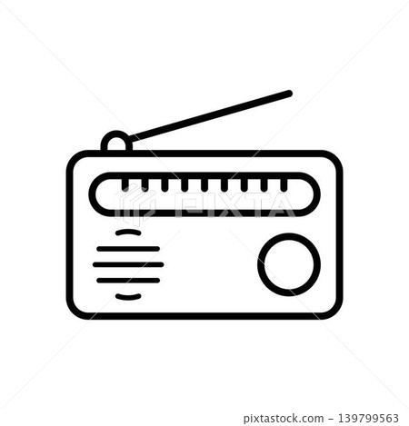Radio icon vector design templates Radio icon vector design templates 139799563