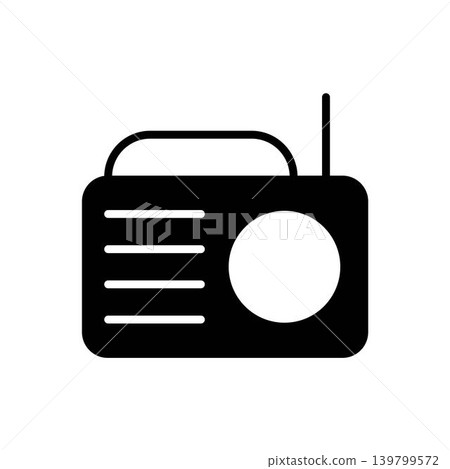 Radio icon vector design templates Radio icon vector design templates 139799572