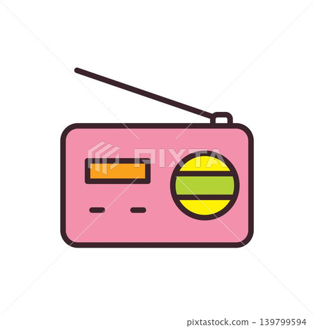 Radio icon vector design templates Radio icon vector design templates 139799594