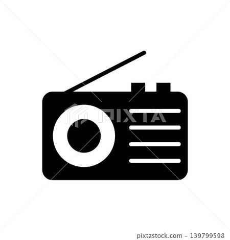 Radio icon vector design templates Radio icon vector design templates 139799598