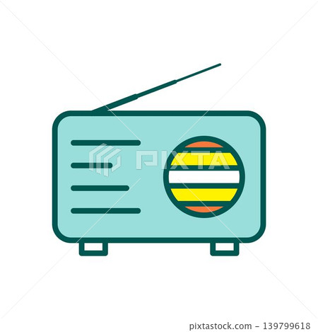 Radio icon vector design templates Radio icon vector design templates 139799618
