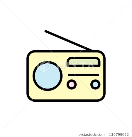Radio icon vector design templates Radio icon vector design templates 139799622