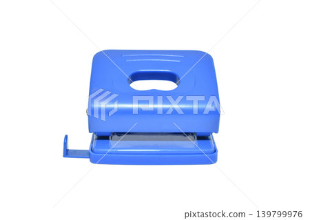 Blue office hole punch Blue office hole punch 139799976