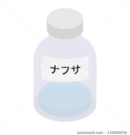Isometric illustration of a naphtha bottle with reduced liquid content; an image of supply shortages and energy crisis. Isometric illustration of a naphtha bottle with reduced liquid content; an image of supply shortages and energy crisis. 139800056