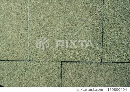 Green rubber playground flooring texture background 139800404