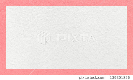 Textured white paper background with light pink border. Backdrop with rose frame and copy space for banner, presentation Textured white paper background with light pink border. Backdrop with rose frame and copy space for banner, presentation 139801836