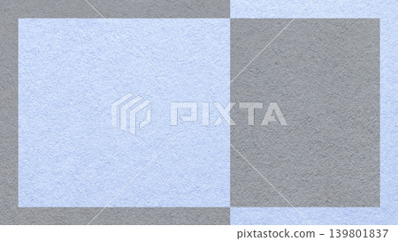 Textured gray, light blue paper background with frame and geometric panel. Template for presentation with copy space Textured gray, light blue paper background with frame and geometric panel. Template for presentation with copy space 139801837