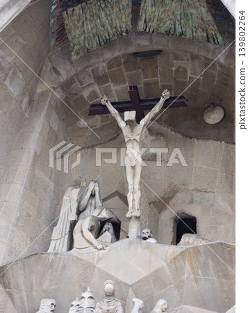 Sagrada FamiliaPassionfaçade Sagrada FamiliaPassionfaçade 139802264
