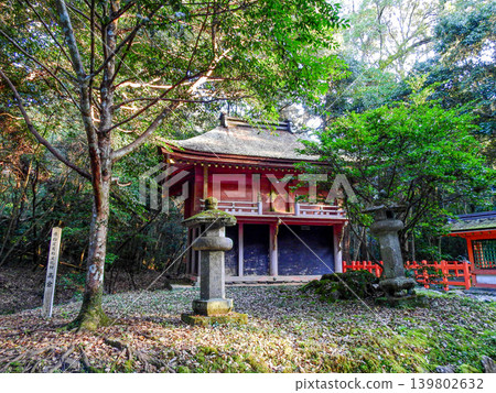 高倉,大分縣宇佐神社的縣級指定有形文化財產。 高倉,大分縣宇佐神社的縣級指定有形文化財產。 139802632