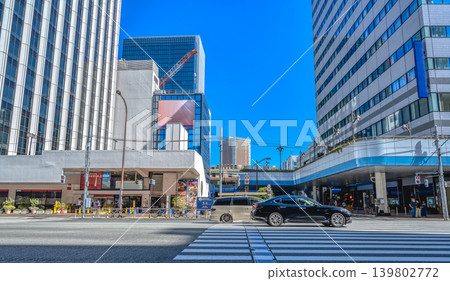 田町站和三田站週邊的城市景觀 田町站和三田站週邊的城市景觀 139802772
